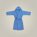 peignoir bain homme coton absorbant à capuche quotidien - Vue 1 - peignoir bain homme