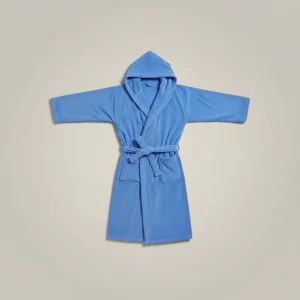 peignoir bain homme coton absorbant à capuche quotidien - Vue 1 - peignoir bain homme