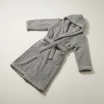 peignoir bain homme hiver long molletonné - Vue 1 - peignoir bain homme