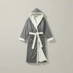 robe de chambre homme cocooning polyester - Vue 1 - robe de chambre homme