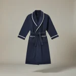 robe de chambre homme élégante en polyester - Vue 1 - robe de chambre homme