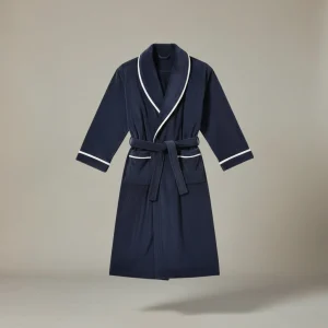 robe de chambre homme élégante en polyester - Vue 1 - robe de chambre homme