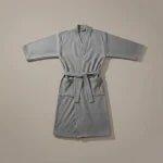 robe de chambre homme gaufrée confort absolu - Vue 1 - robe de chambre homme