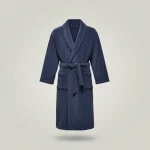 robe de chambre homme longue hiver polyester - Vue 1 - robe de chambre homme