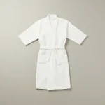 robe de chambre homme nid d'abeille confort léger - Vue 1 - robe de chambre homme
