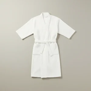 robe de chambre homme nid d'abeille confort léger - Vue 1 - robe de chambre homme