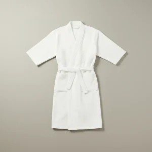 robe de chambre homme nid d'abeille confort léger - Vue 2 - robe de chambre homme