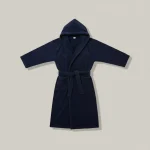 robe de chambre homme polaire avec capuche - Vue 1 - robe de chambre homme