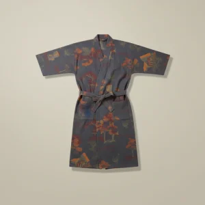 robe de chambre homme style kimono polyester - Vue 2 - robe de chambre homme
